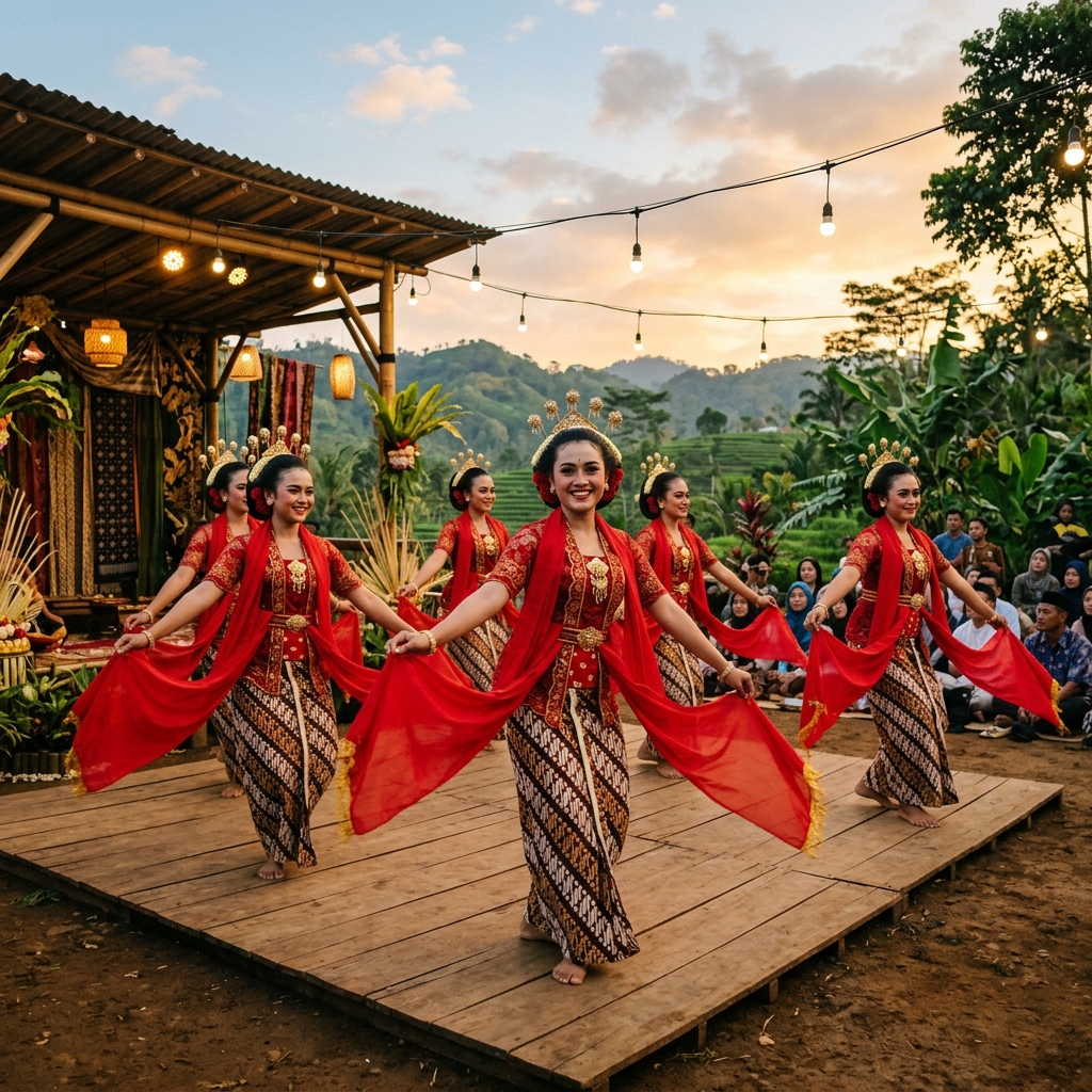 Pentas Ronggeng Gunung Seni Kolosal